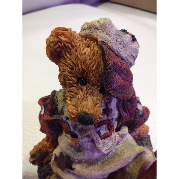 Vintage Boyd Bears & Friends Figurine Baseball Bear - Picture 2 of 7